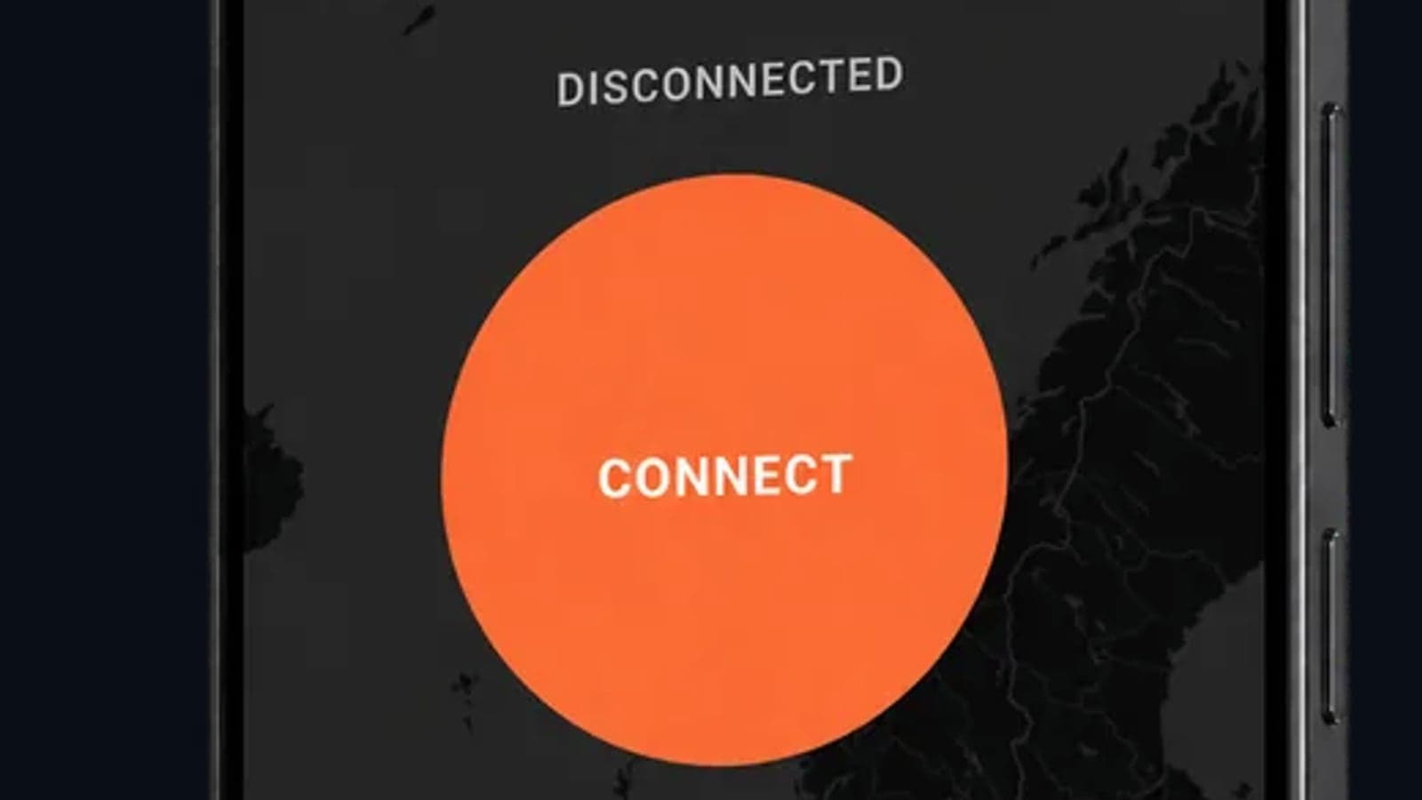 GhostShield VPN app connected on an Android phone
