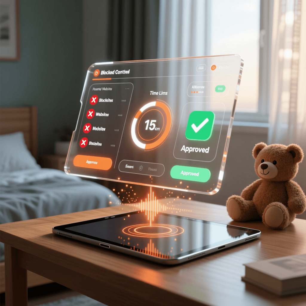 Safe family protection with content filtering