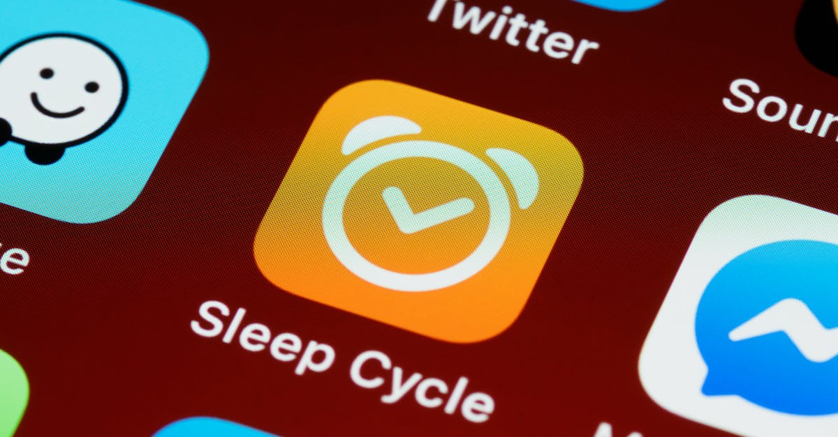 Detailed close-up of Sleep Cycle app icon on smartphone home screen with other applications.